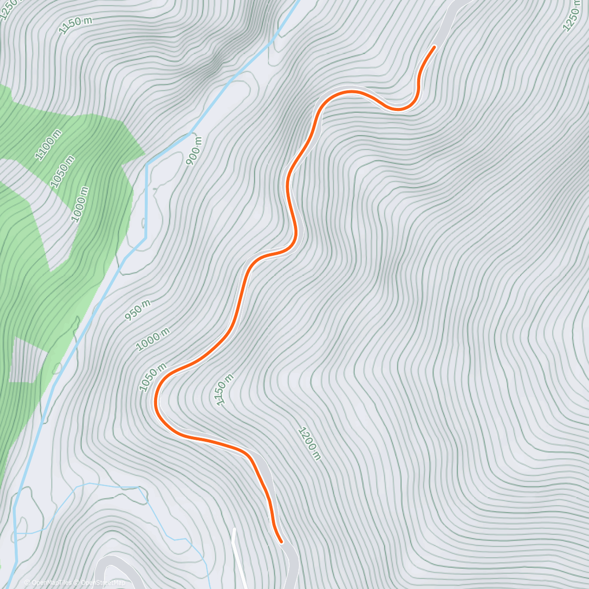 Map of the activity, ROUVY - 20 minute cool-down