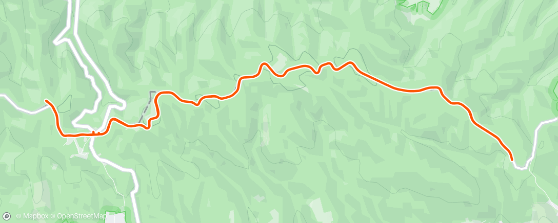 Mapa de la actividad, Morning Run