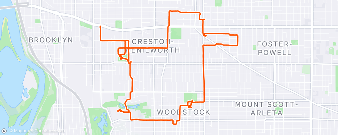 Map of the activity, Vegan Four Course AND Vegan Cake Walk rides.