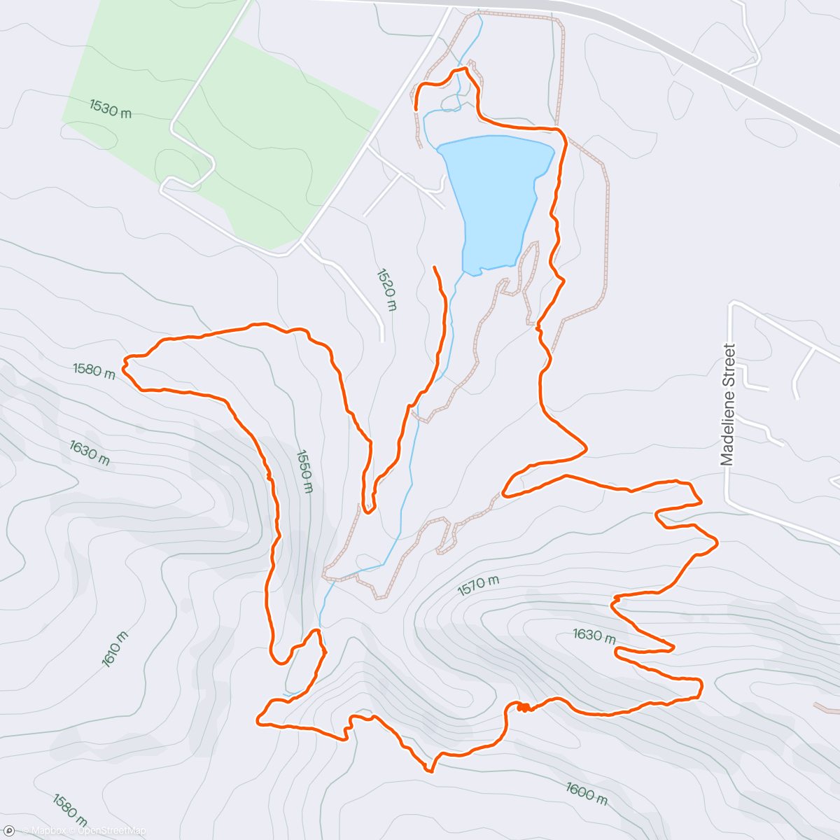 Map of the activity, #LoveTrail ~ Kingskloof Orange 10km adventure loop