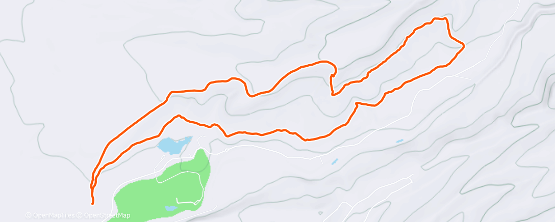 Карта физической активности (Morning Hike)