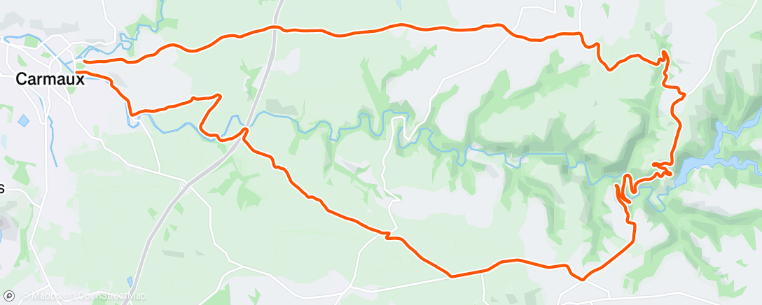 Carte de l'activité