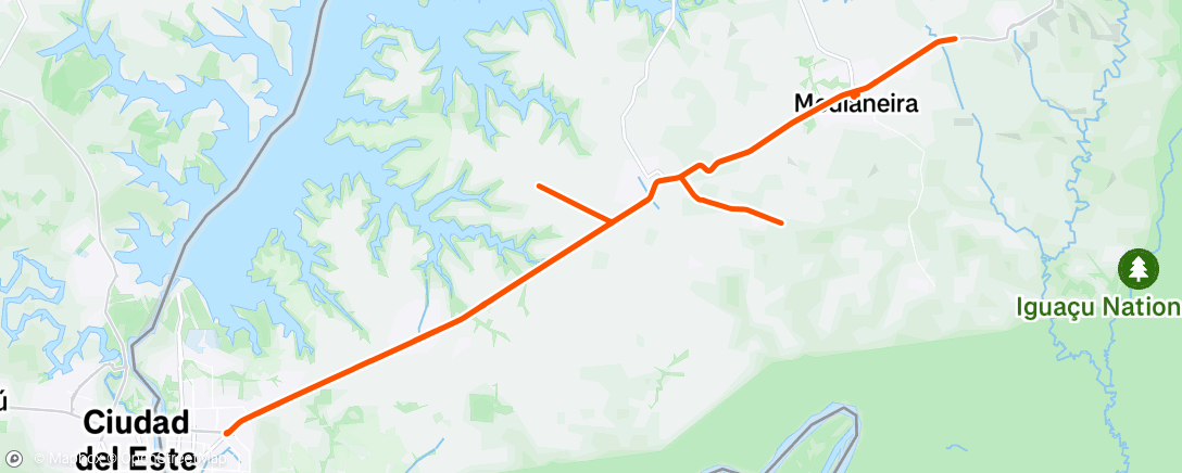 Mappa dell'attività Pedalada matinal