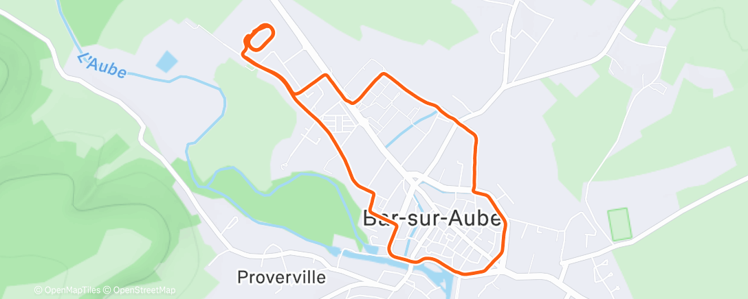 Map of the activity, Piste CABB