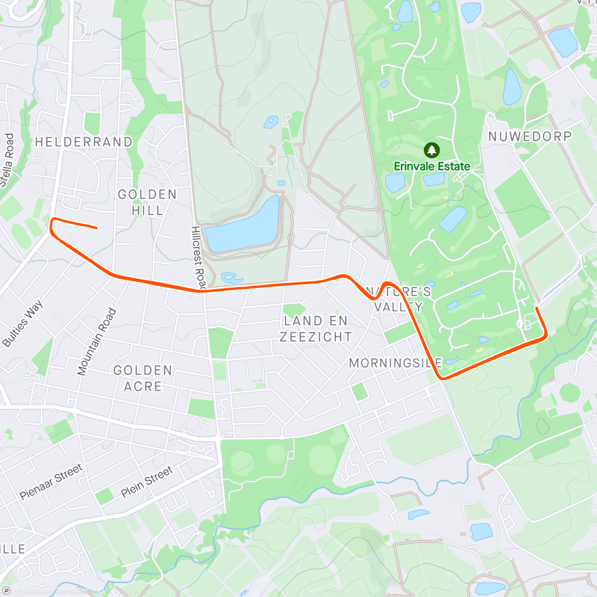 Map of the activity, Afternoon Run🏃🏼🏃🏻‍♀️
