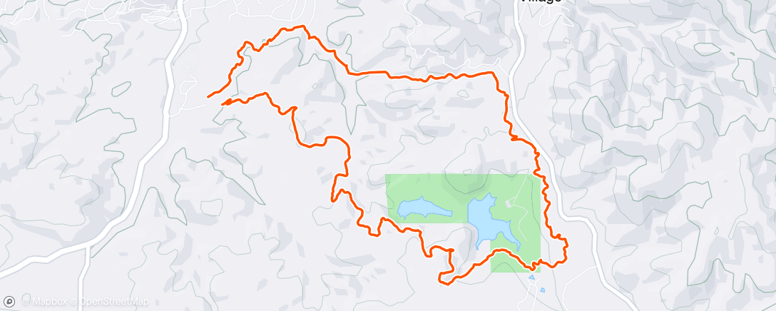 Map of the activity, Afternoon Ride