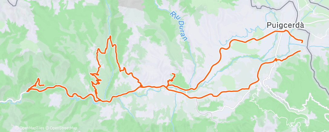 Map of the activity, Morning Ride