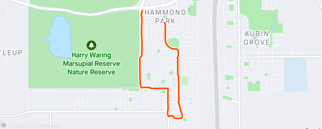Map of the activity, HP steps