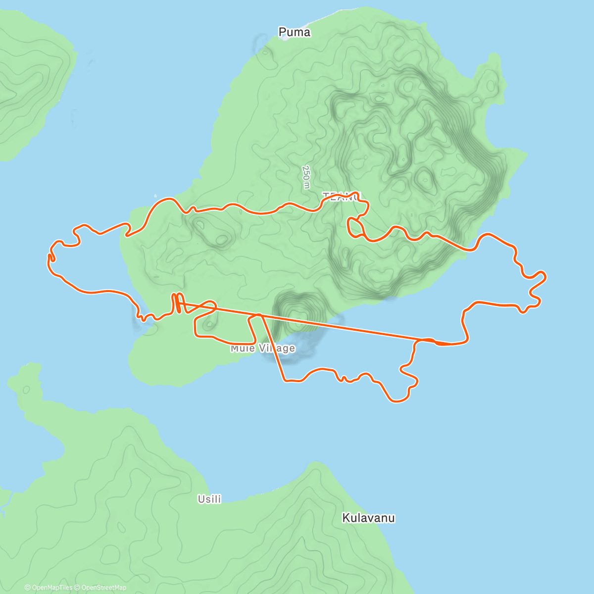 Map of the activity, Zwift - Watopia's Waistband in Watopia