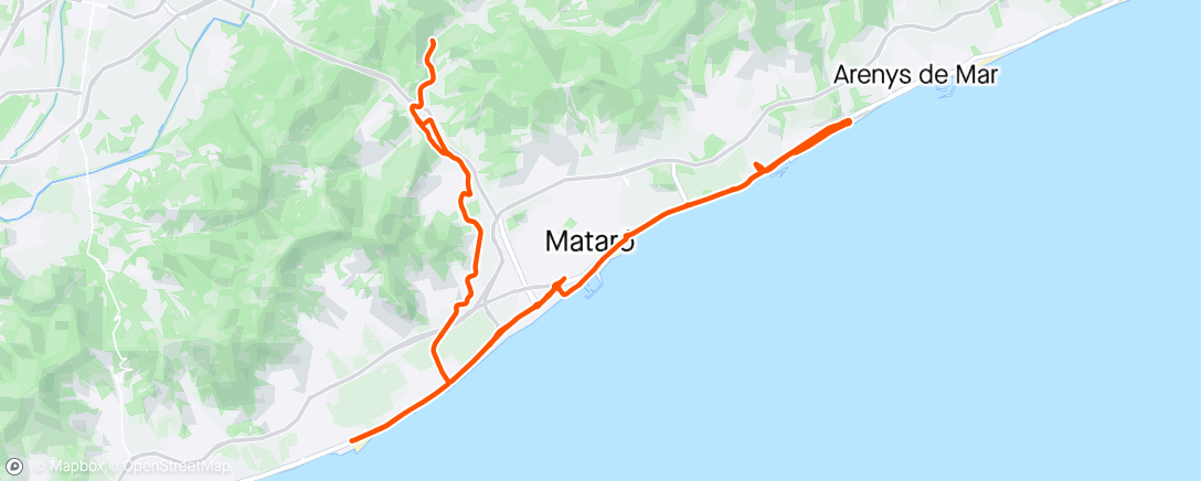 Map of the activity, Soft per la costa 🌞