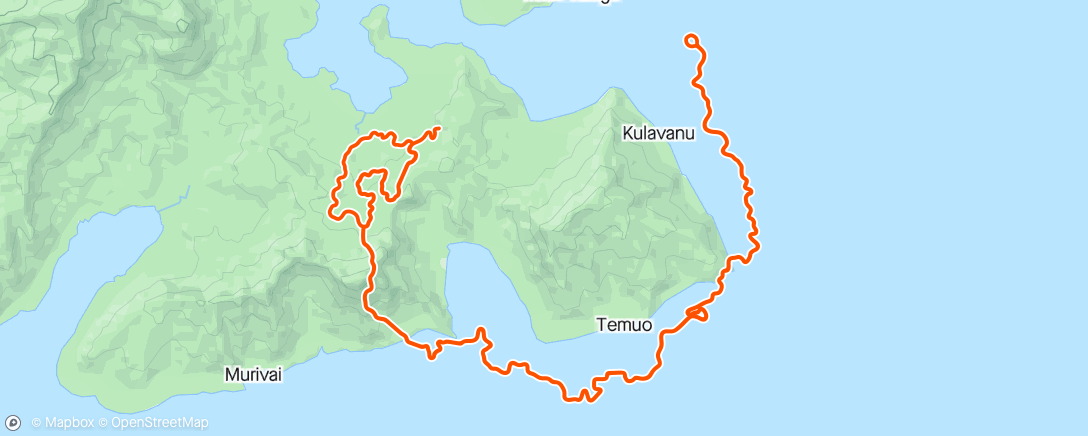 Map of the activity, Zwift - Road Cycling on Coast Crusher in Watopia