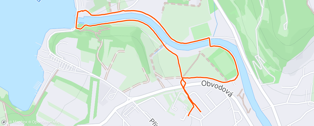 Map of the activity, Venčo