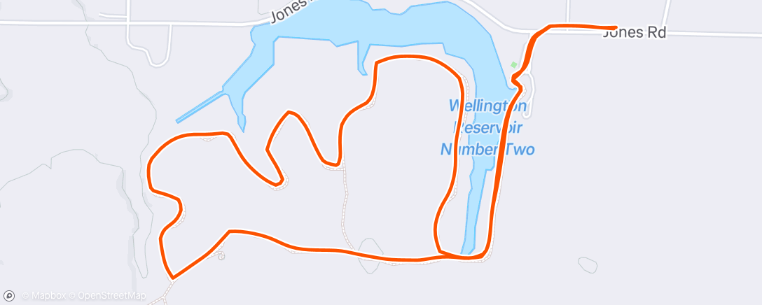 Map of the activity, Snow Run