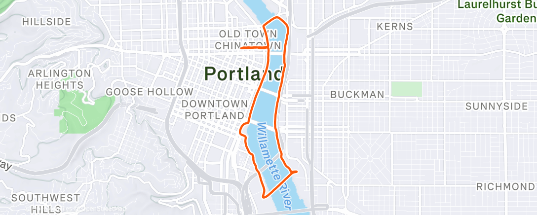 Карта физической активности (Deadstock (the last one at the OG spot*) Run Club)