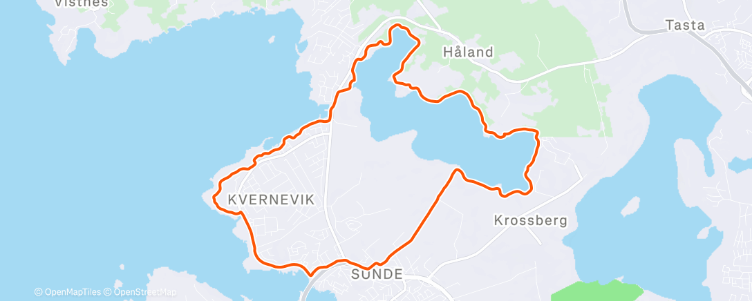 Map of the activity, Søndagstur med Celina 🥰