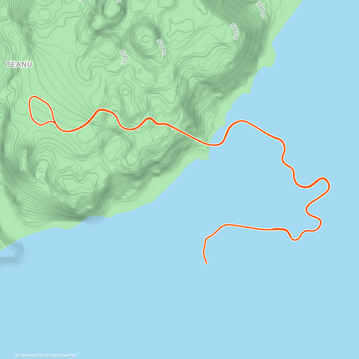 Map of the activity, Zwift - Tempus Fugit in Watopia