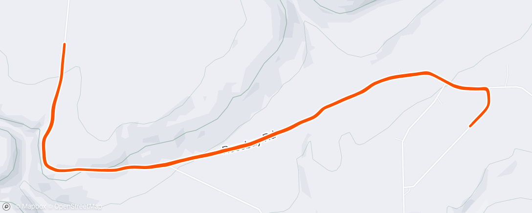 Map of the activity, Lunch Walk