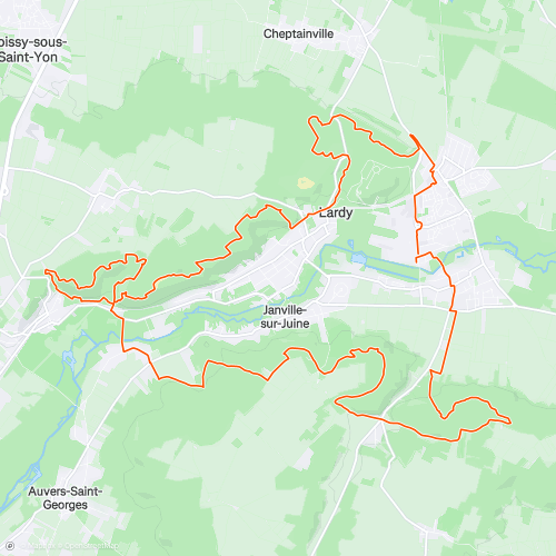 Reco Boucle de la juine 2016 | 30.7 km MTB Cycling Route on Strava