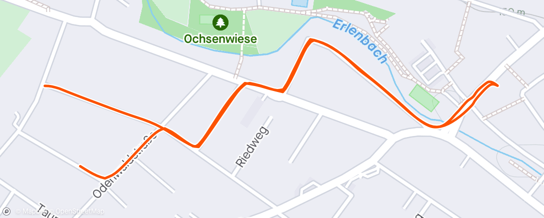 Map of the activity, Bad Homburg vor der Höhe Fahrt