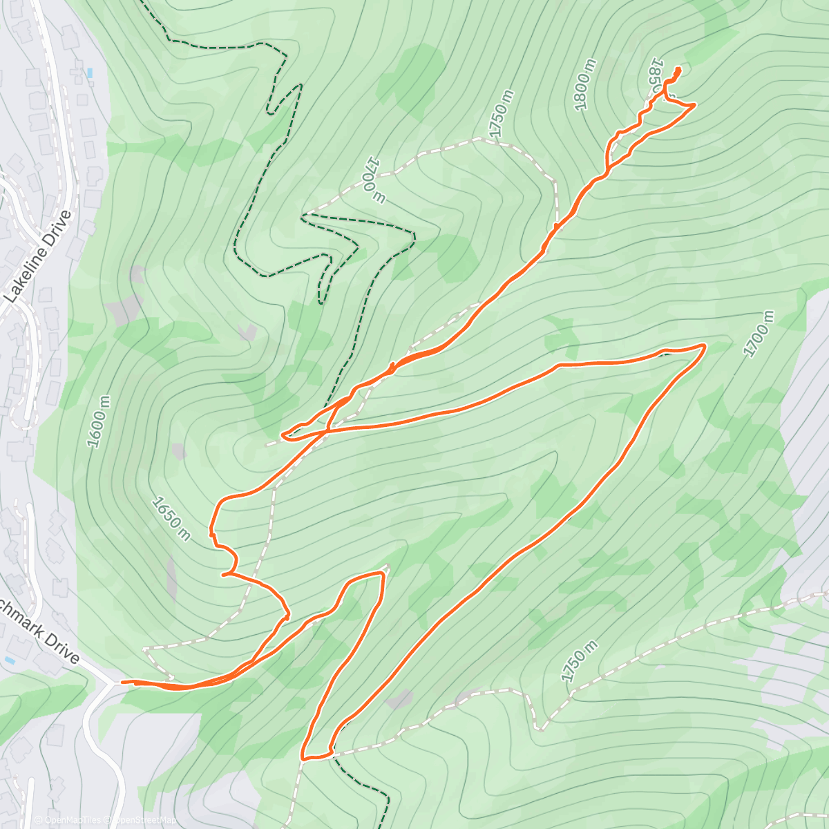 Map of the activity, Post Turkey Pencil Point