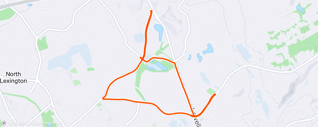 Map of the activity, Evening Bike Ride 🚴