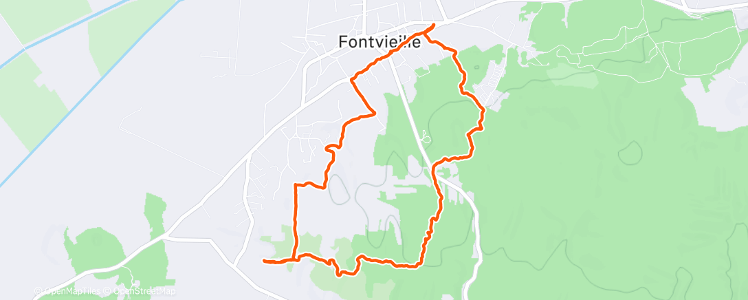Map of the activity, En Forêt