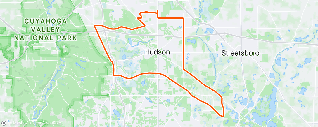 Karte der Aktivität „HVC Espresso - Tour de Hudson”