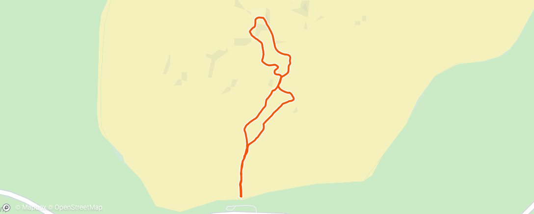 Mappa dell'attività Death valley sand dune jog