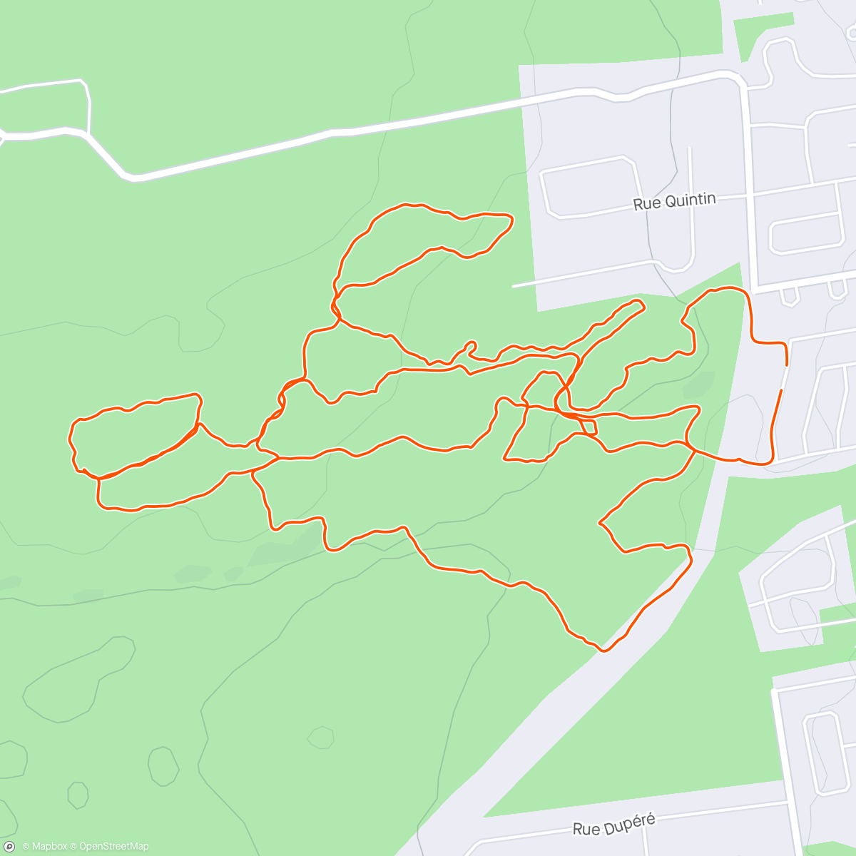 Map of the activity, My Hood with Jo