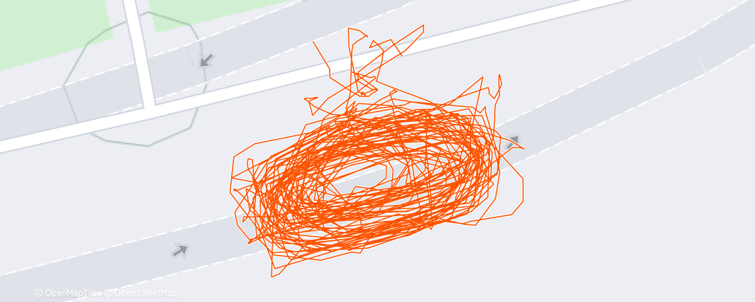 Map of the activity, Bruslení