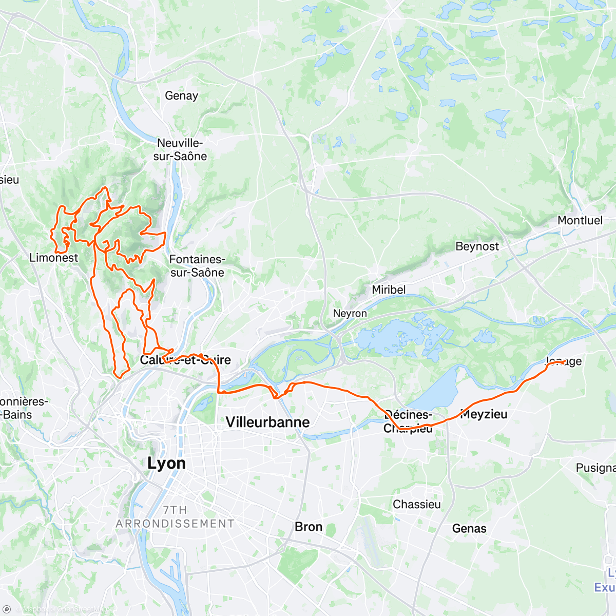 Map of the activity, À l’abri du vent dans le Bike Park d’or