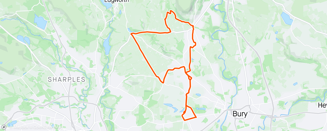 Map of the activity, Derbys punctured puncture proof ! Let’s have a beer instead 🍺🍺🍺