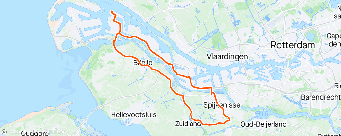 Mapa da atividade, Lunch Ride