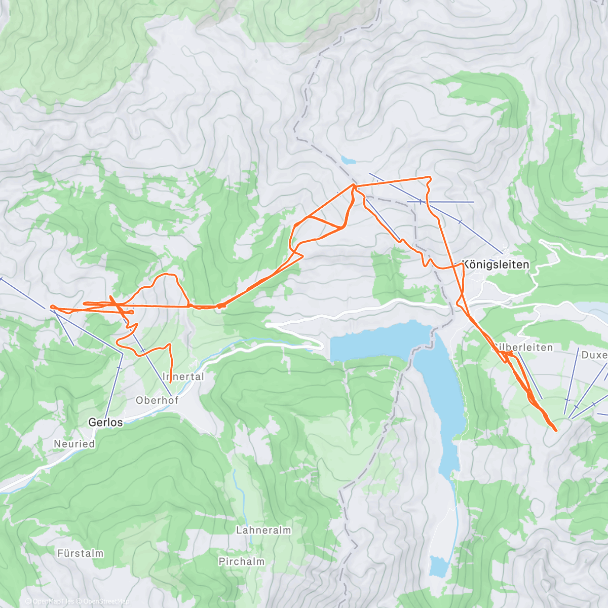 Map of the activity, Silvestr špíl