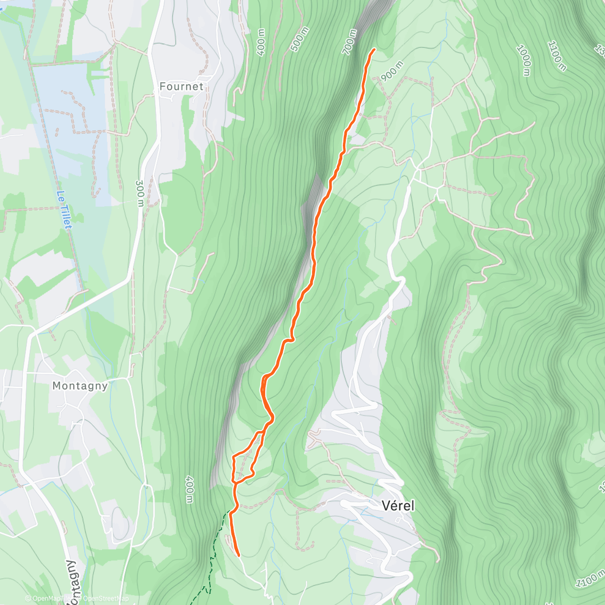 Map of the activity, AR Tilleret déco Verel