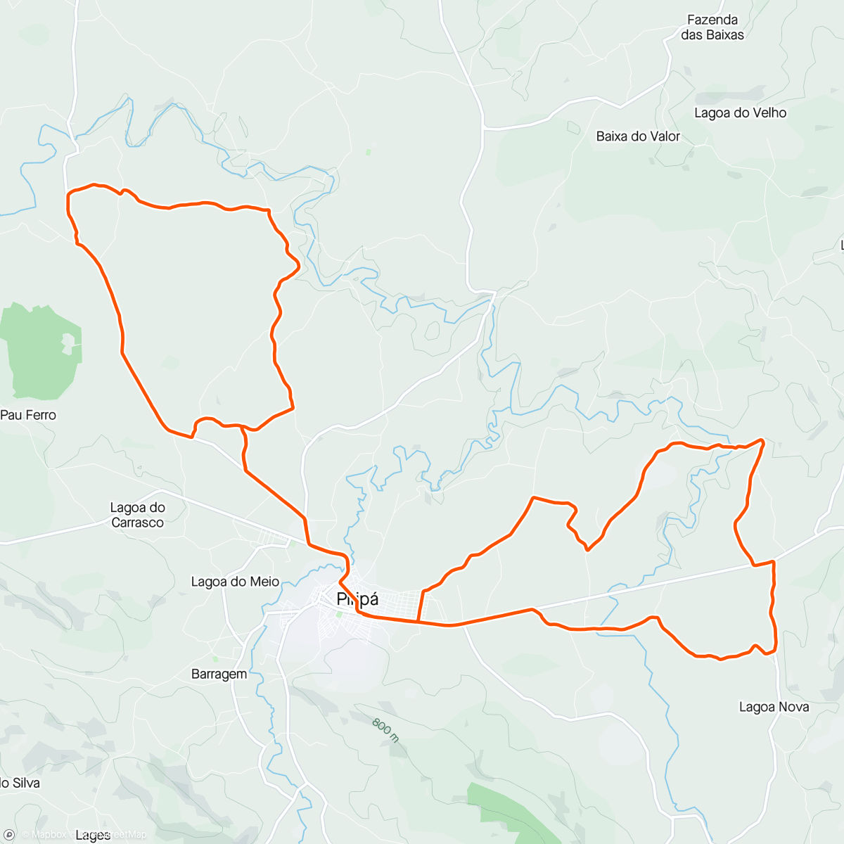 Map of the activity, [MTB] Afternoon Ride