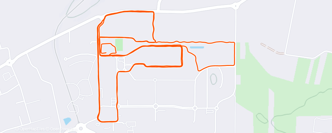 Карта физической активности (Footing avec nicky)