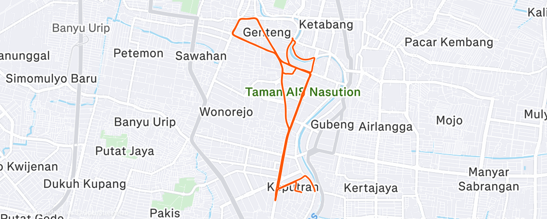 Map of the activity, Basra - TunLoop 🏁