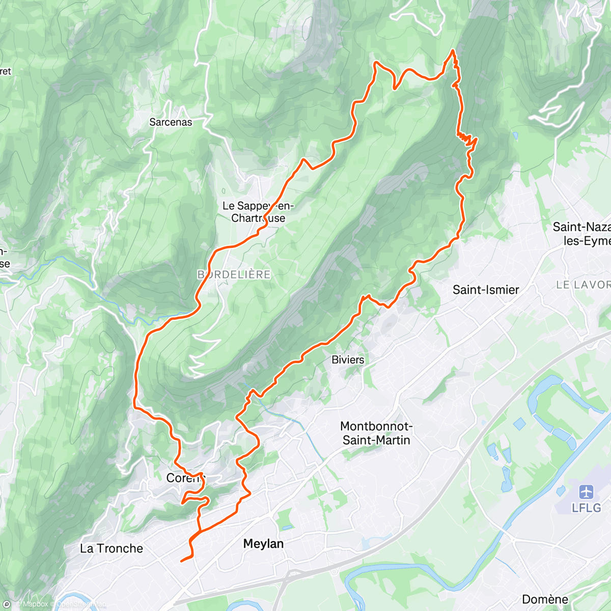 Карта физической активности (Un tour au dessus des nuages)