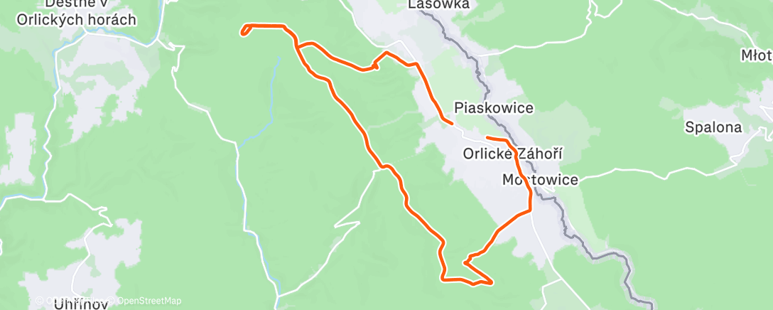 Карта физической активности (Morning Run)