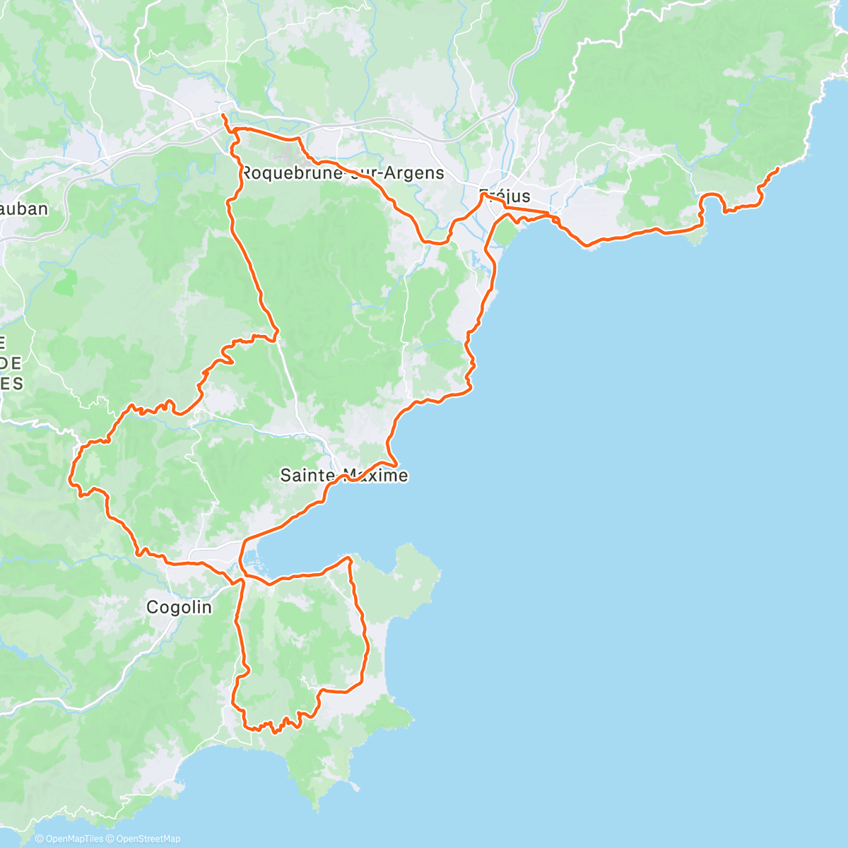 Map of the activity, La dernière de 2025 en bonne compagnie 🥰