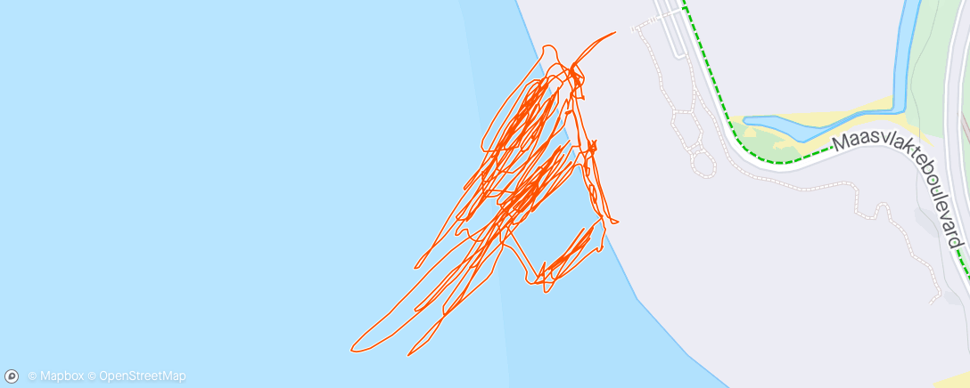 Map of the activity, Kite P3 NW next level