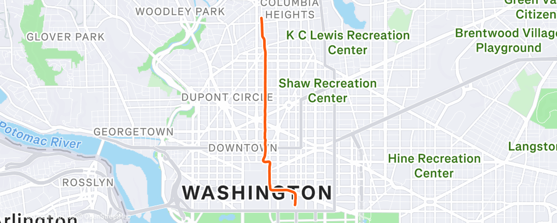 Map of the activity, Morning Ride