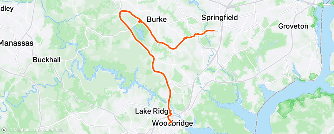 Map of the activity, Mountain Bike Ride     🌬️ Wendy, and Cold