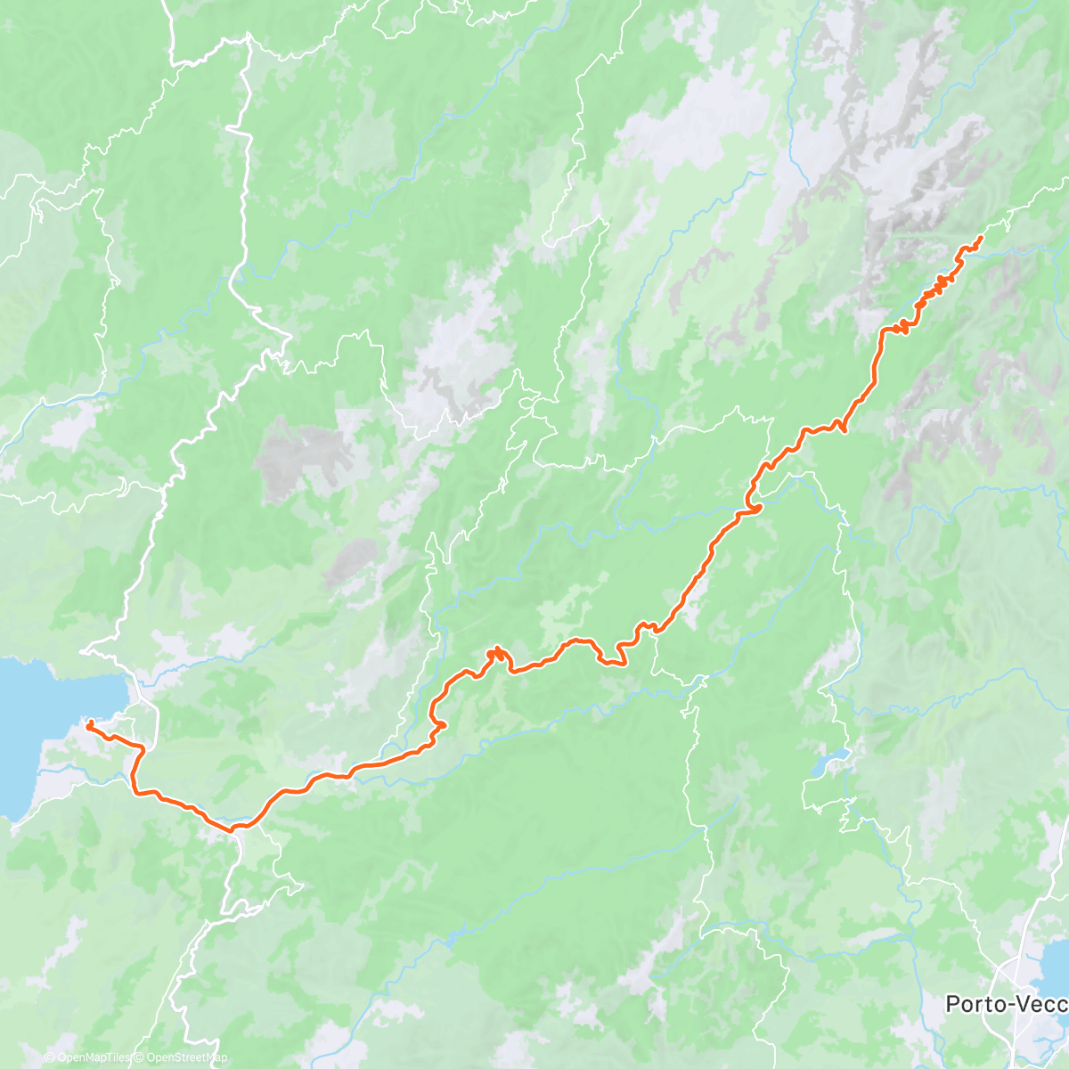 Map of the activity, TandEm à la mode Corse ⛵️
Retour Expé Bavella 🏞️