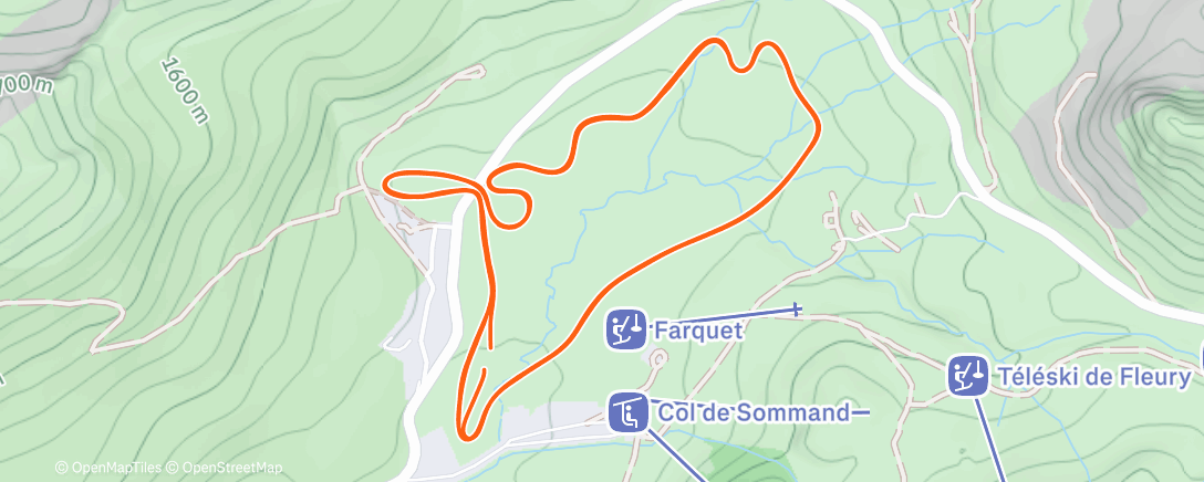 Map of the activity, GP Mass SK