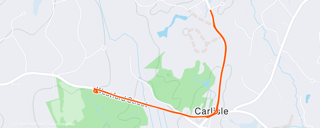 Map of the activity, Commuting