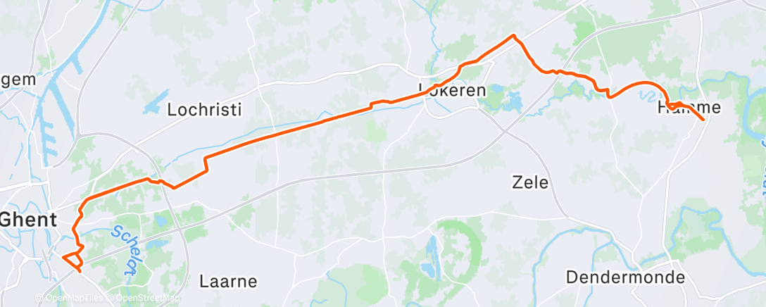 Map of the activity, Ochtendrit