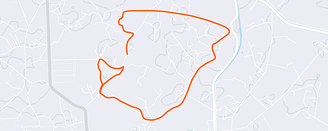 Карта физической активности (Morning Run)