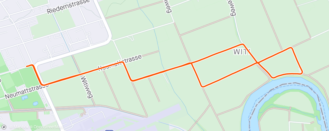 「Lunch Run」活動的地圖
